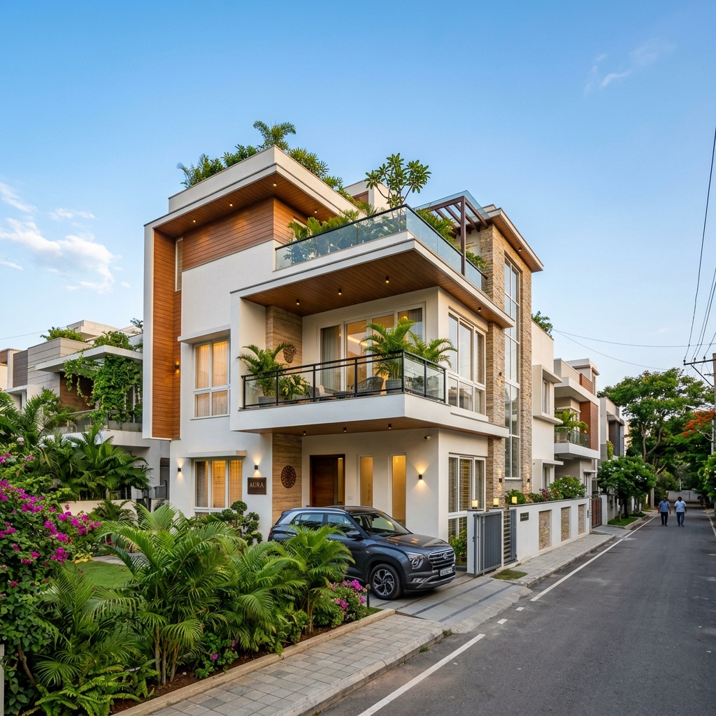 Modern Duplex Villa
